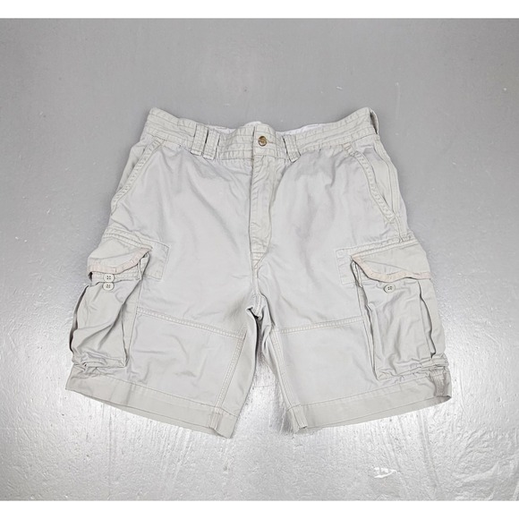 Polo Ralph Lauren Other - VTG Polo Ralph Lauren Cargo Shorts Mens 34 Beige RL 67 Chino Utility Preppy